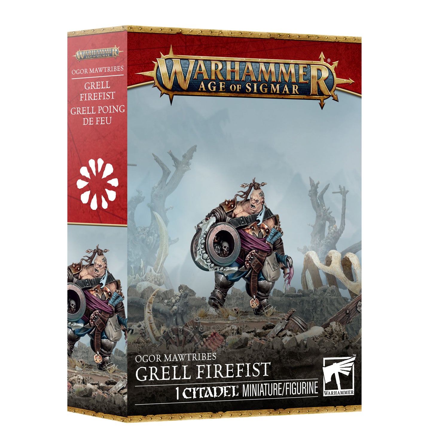 Warhammer Age of Sigmar Ogor Mawtribes Grell Feuerfaust Miniaturen