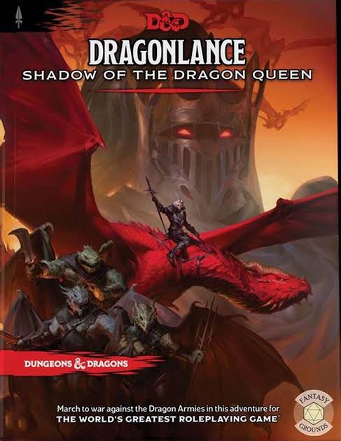 D&D Dragonlance: Shadow of the Dragon Queen Hardcover – Englisch