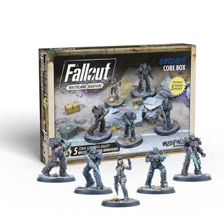 Fallout: Wasteland Warfare - Enclave: Core Box Englisch