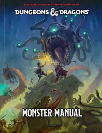 D&D Monster Manual 2024 Hardcover – Englisch