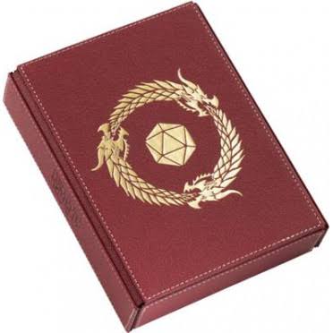 Dragon Shield RPG Dice Companion Hardcover: Blood Red