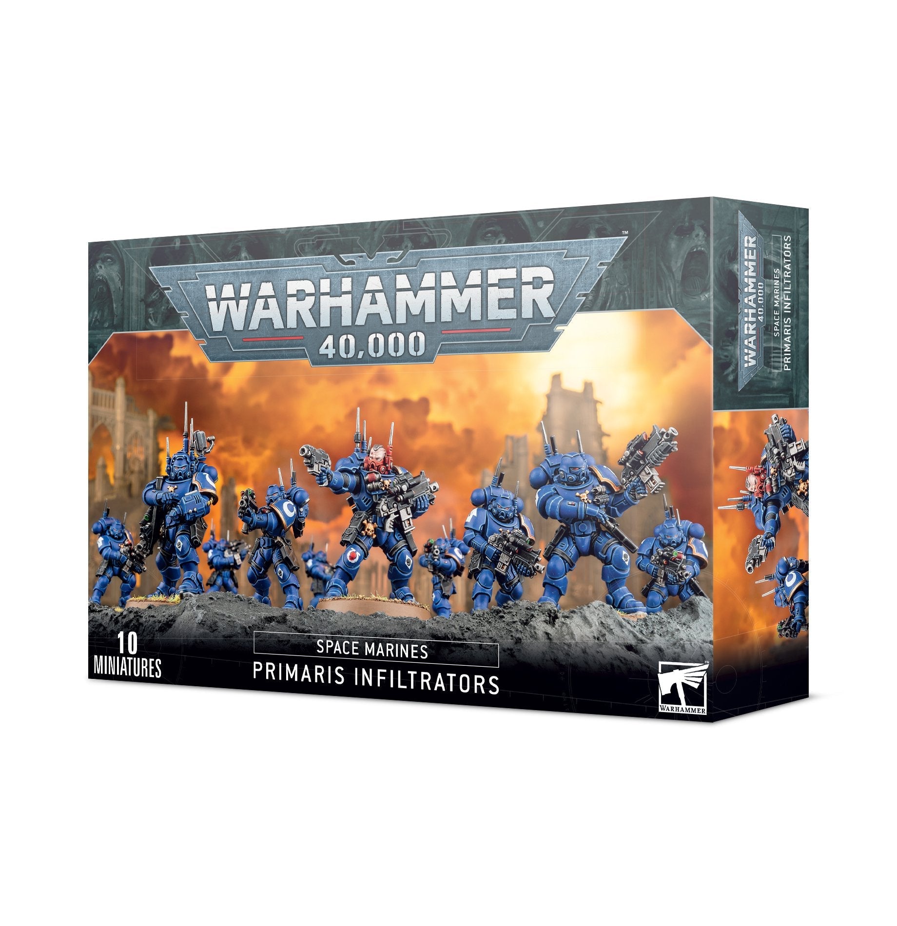 Space Marine Primaris Infiltrators Bausatz für Warhammer 40000 Deutsch