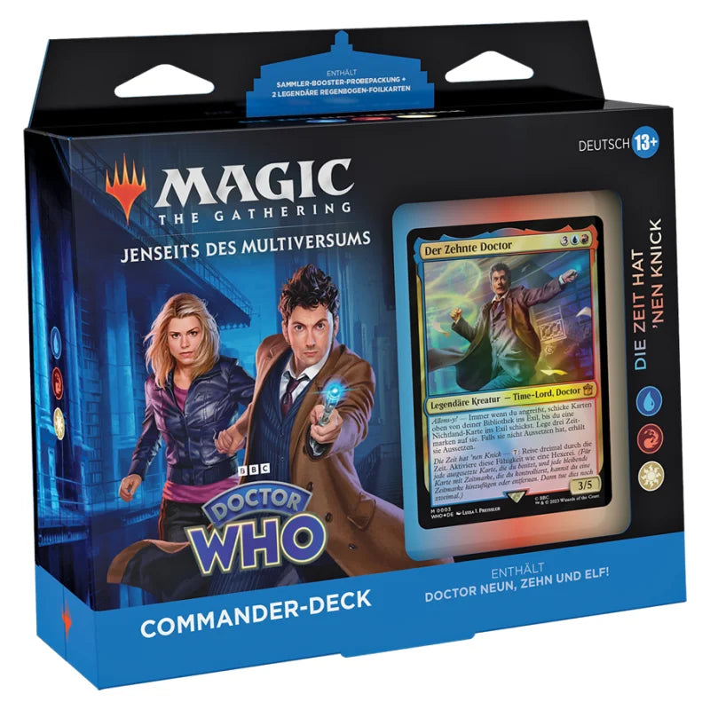 Magic: The Gathering Doctor Who Commander Deck Die Zeit hat 'nen Knick Deutsch