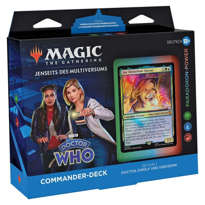 Magic: The Gathering Doctor Who Commander Deck Paradoxon-Power Deutsch