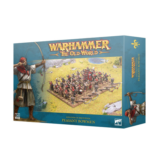 Miniatur der Kingdom of Bretonnia Peasant Bowmen