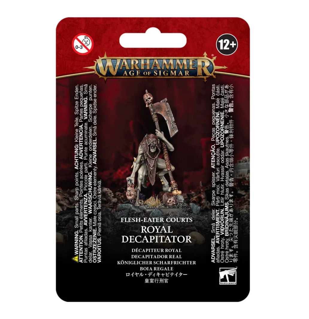 Age of Sigmar Flesh-Eater Courts Royal Executioner – Death Character Model