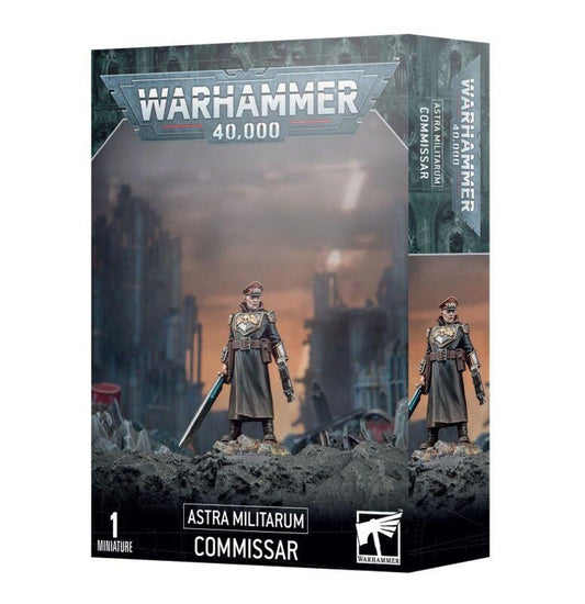 Astra Militarum Kommissar Warhammer 40000 Figur Deutsch