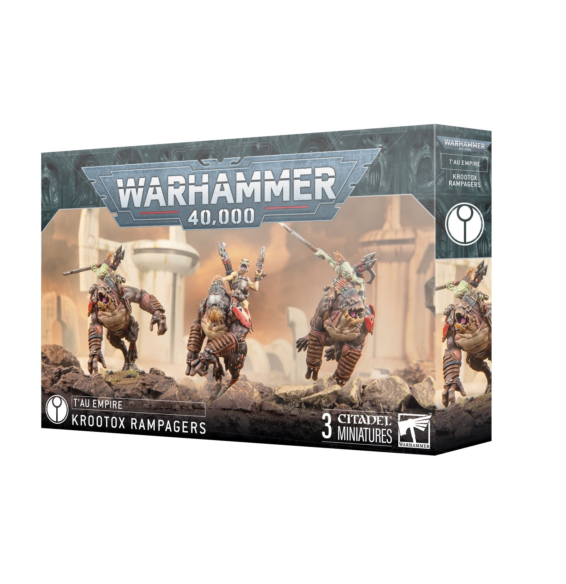 Miniatur des Krootox-Verwüsters aus Warhammer