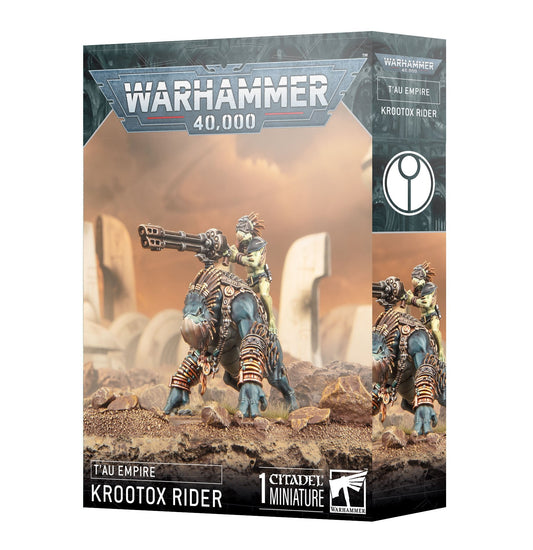 Miniatur der Krootoxreiter aus Warhammer