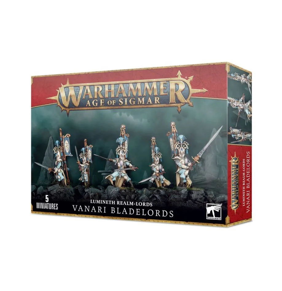 Age of Sigmar Lumineth Realm-Lords Vanari Bladelords – Elite Infantry Unit Kit