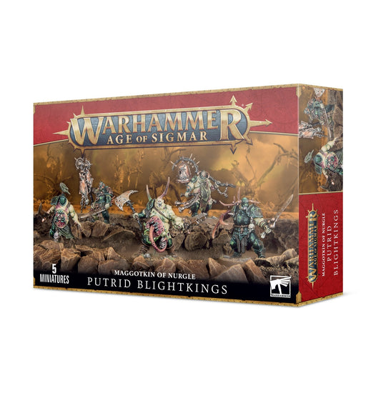 Putrid Blightkings Maggotkin of Nurgle Warhammer Tabletop Deutsch