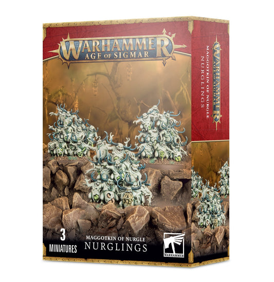 Nurglings Chaos Dämonen Miniaturen für Age of Sigmar Warhammer 40000 Deutsch