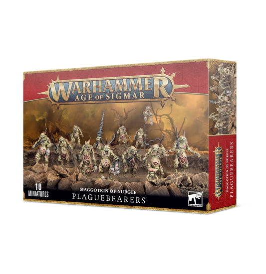 Miniatur der Seuchenhüter von Nurgle aus Warhammer