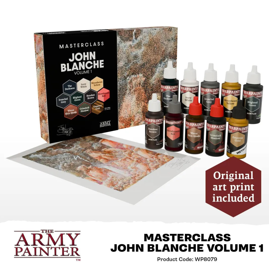 Army Painter Masterclass John Blanche Vol 1 Paint Set APWP8079 Neu