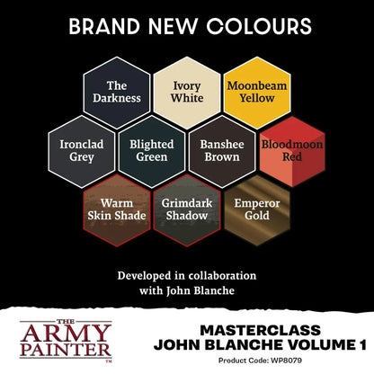 Army Painter Masterclass John Blanche Vol 1 Paint Set APWP8079 Neu
