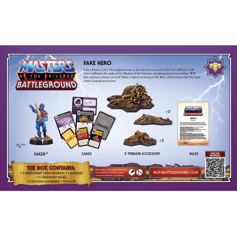 Wave 9: Evil Warriors Faction (DE) Masters of the Universe Battleground