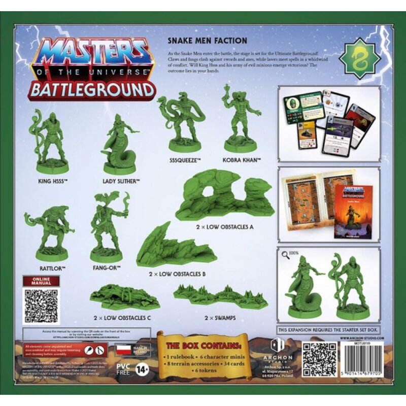 MotU Battleground Wave 8: Snake Men Faction  (EN)
