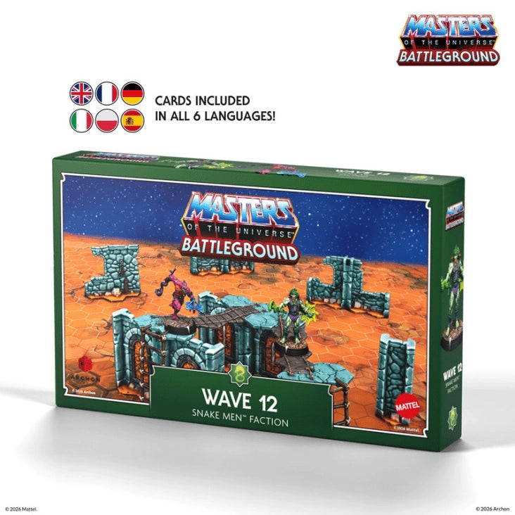 Masters of the Universe: Battleground – Snake Men Faction, Wave 12 (mehrsprachig)