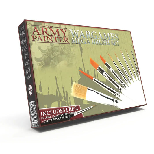 The Army Painter Mega Brush Set Neu Zubehör