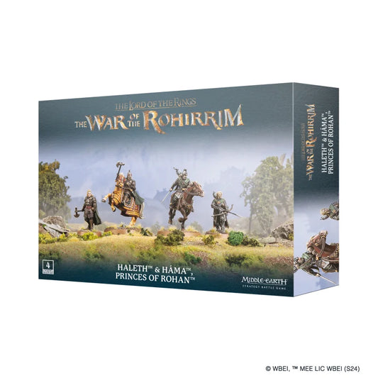 Herr der Ringe Middle-earth SBG Haleth & Hama Prinzen von Rohan Miniaturen