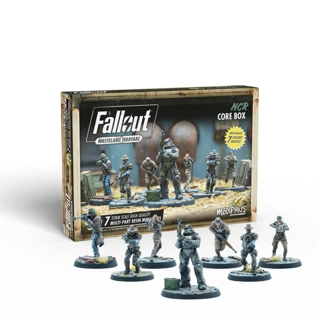 Fallout: Wasteland Warfare - NCR Core Box Englisch