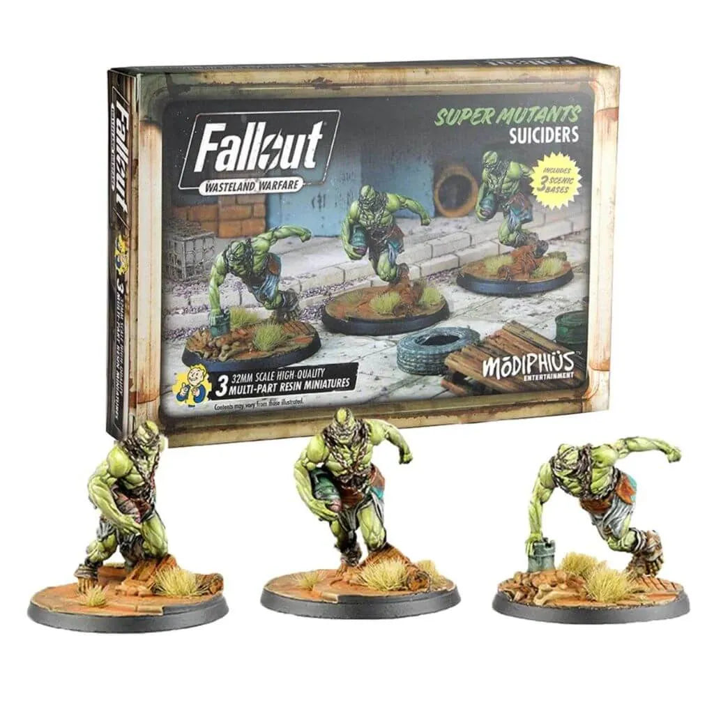 Fallout: Wasteland Warfare - Super Mutants Suiciders Englisch
