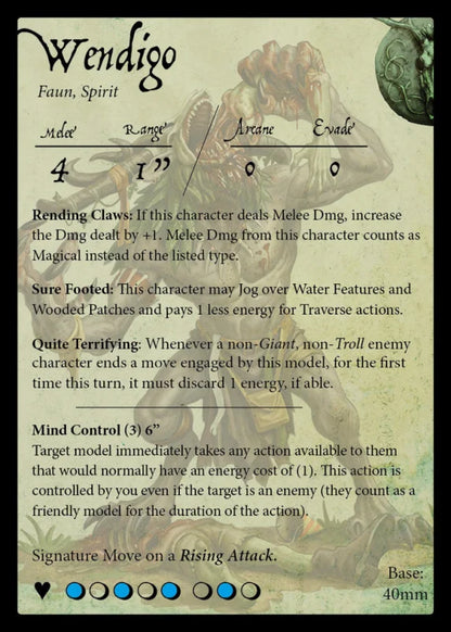 Moonstone Insatiable Wendigo – Limited Edition Leshavult