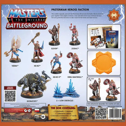 Wave 10: Preternian Heroes Faction (DE) MOTU Masters of the Universe