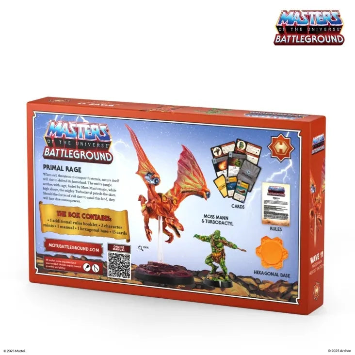 MotU Battleground Wave 11: Preternian Heroes (Moss Man / Turbodactyl) DE Masters of the Universe