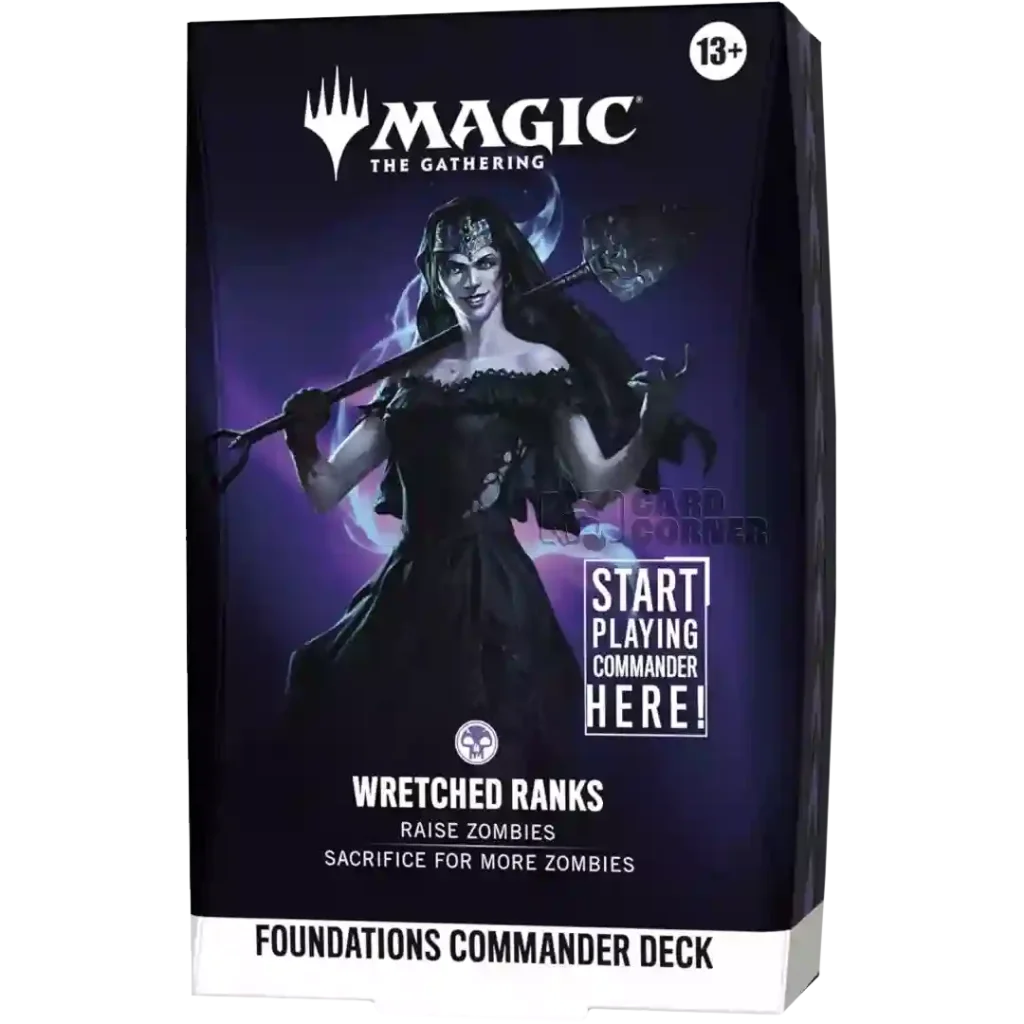 MTG – Foundations Starter Commander Deck – Wretched Ranks – EN