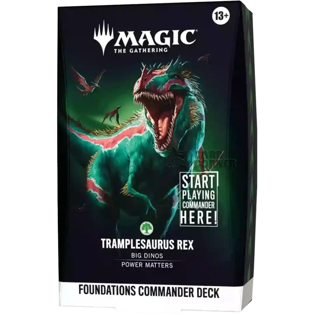 MTG – Foundations Starter Commander Deck – Tramplesaurus Rex – EN