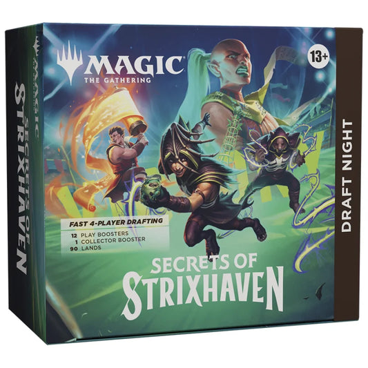 Magic: The Gathering Secrets of Strixhaven Draft Night Englisch (Collector Booster inside!)