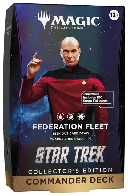 Magic: The Gathering - Star Trek Collector's Edition Commander Deck - Federation Fleet (Englisch)