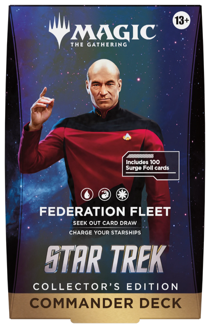Magic: The Gathering - Star Trek Collector's Edition Commander Deck - Federation Fleet (Englisch)