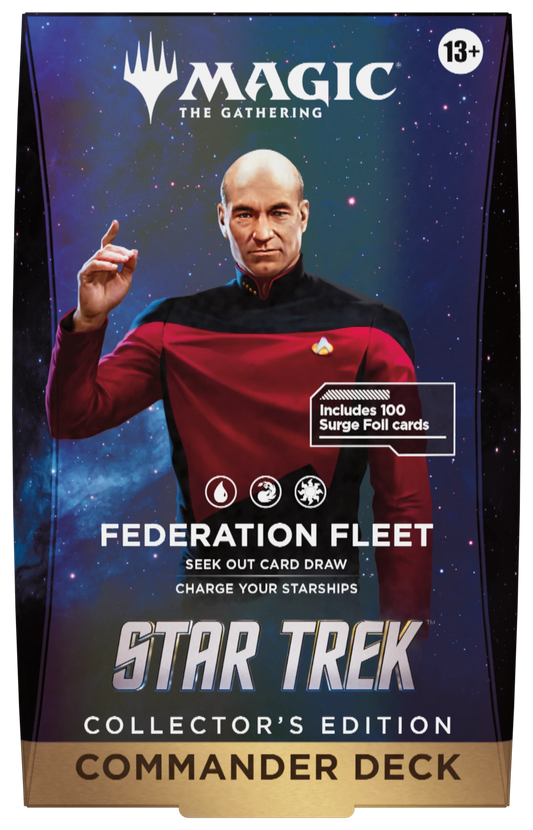 Magic: The Gathering - Star Trek Collector's Edition Commander Deck - Federation Fleet (Englisch)
