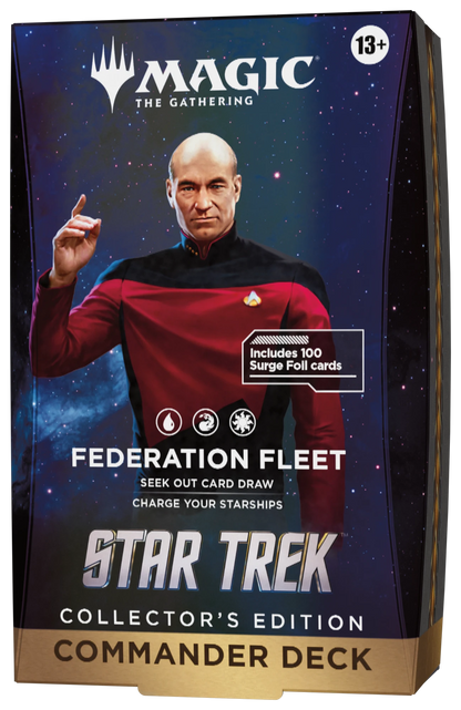 Magic: The Gathering - Star Trek Collector's Edition Commander Deck - Federation Fleet (Englisch)