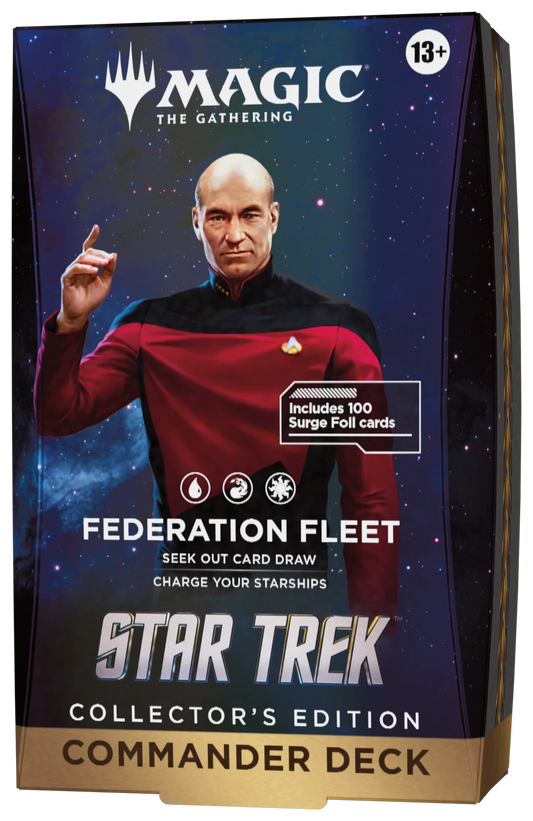 Magic: The Gathering - Star Trek Collector's Edition Commander Deck - Federation Fleet (Englisch)