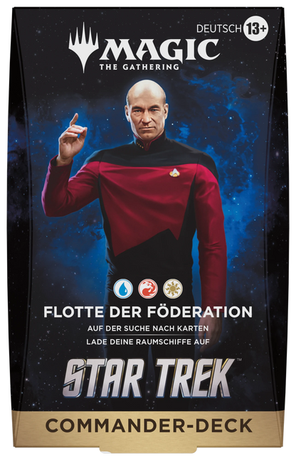 Magic: The Gathering - Star Trek Commander Deck - Federation Fleet (Deutsch)