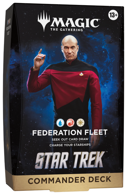 MTG - Star Trek Commander Deck - Englisch - Set (alle 4 Decks)