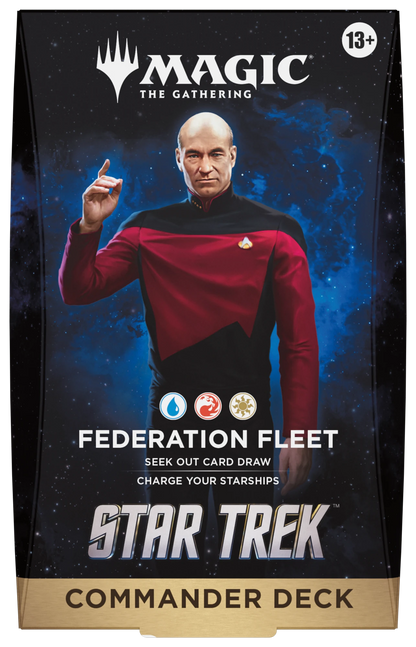MTG - Star Trek Commander Deck - Englisch - Set (alle 4 Decks)