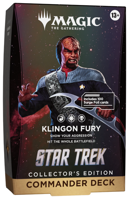 MTG - Star Trek Commander Deck Collector's Edition - Englisch - Set (alle 4 Decks)