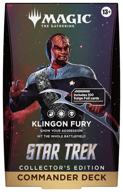MTG - Star Trek Commander Deck Collector's Edition - Englisch - Set (alle 4 Decks)