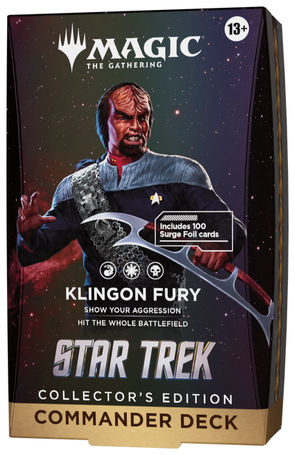 MTG - Star Trek Commander Deck Collector's Edition - Englisch - Set (alle 4 Decks)