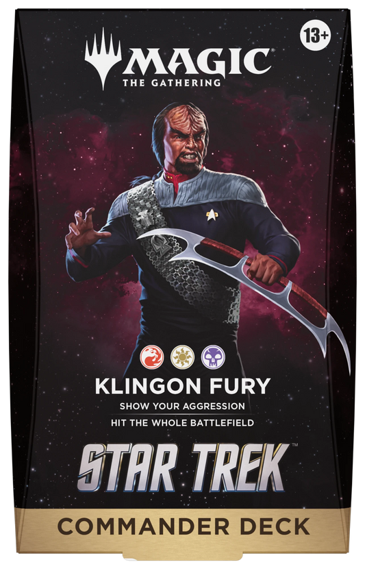 Magic: The Gathering - Star Trek Commander Deck - Klingon Fury (Englisch)