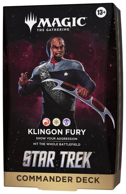 MTG - Star Trek Commander Deck - Englisch - Set (alle 4 Decks)