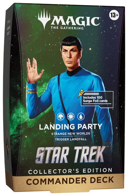 MTG - Star Trek Commander Deck Collector's Edition - Englisch - Set (alle 4 Decks)