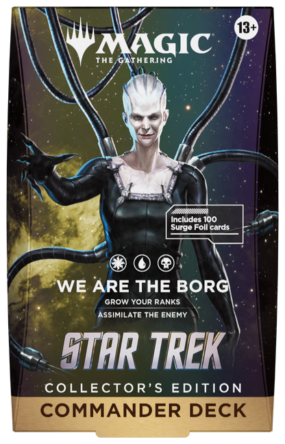 MTG - Star Trek Commander Deck Collector's Edition - Englisch - Set (alle 4 Decks)