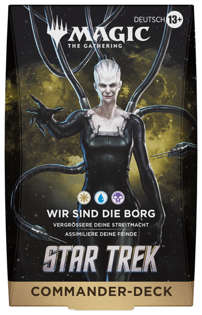 MTG - Star Trek Commander Deck - Deutsch - Set (alle 4 Decks)