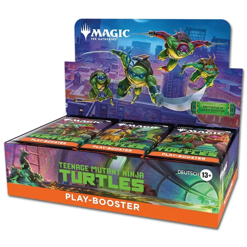 Magic: The Gathering Teenage Mutant Ninja Turtles Play-Booster-Display (30 Packs) Deutsch