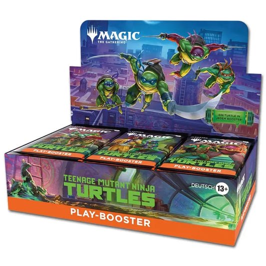 Magic: The Gathering Teenage Mutant Ninja Turtles Play-Booster-Display (30 Packs) Deutsch